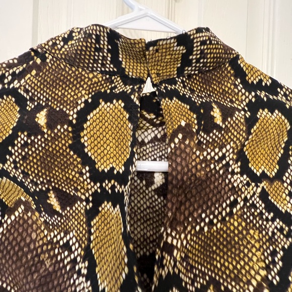 Zara size small Python print dress - Picture 5 of 7
